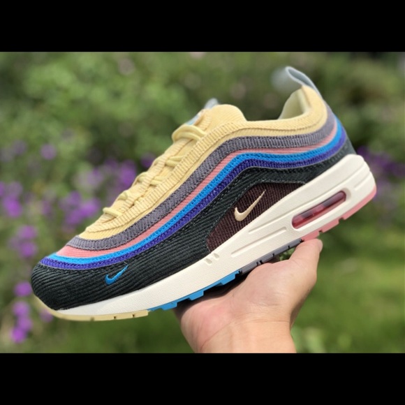 nike 97 yellow and blue